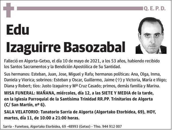 Edu Izaguirre Basozabal