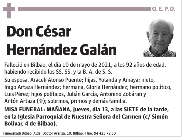 César Hernández Galán