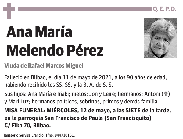 Ana María Melendo Pérez