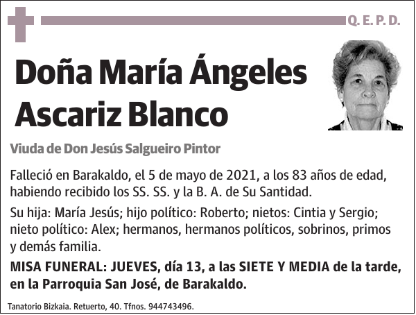 María Ángeles Ascariz Blanco