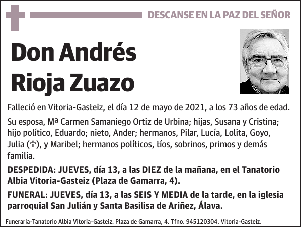 Andrés Rioja Zuazo