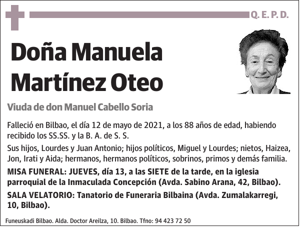 Manuela Martínez Oteo