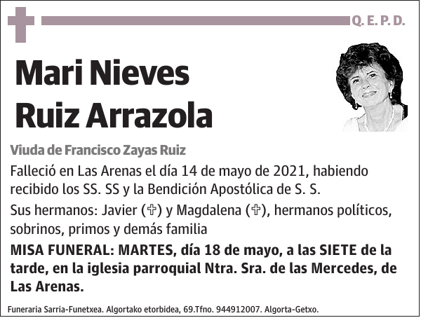 Mari Nieves Ruiz Arrazola