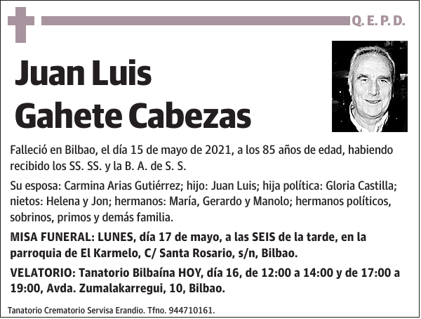 Juan Luis Gahete Cabezas