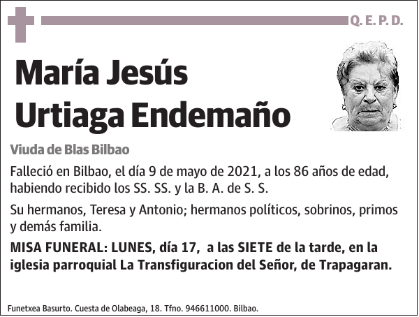 María Jesús Urtiaga Endemaño