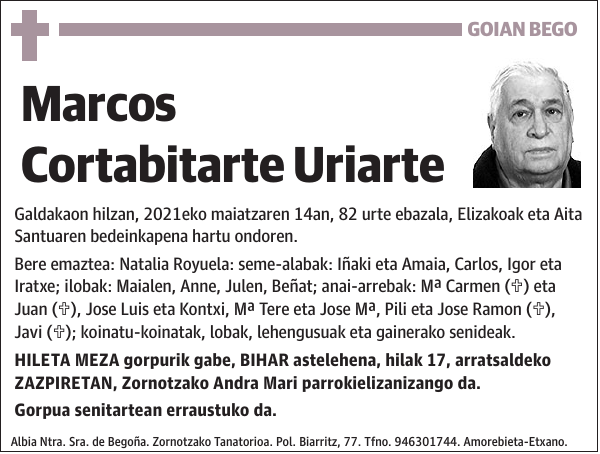 Marcos Cortabitarte Uriarte