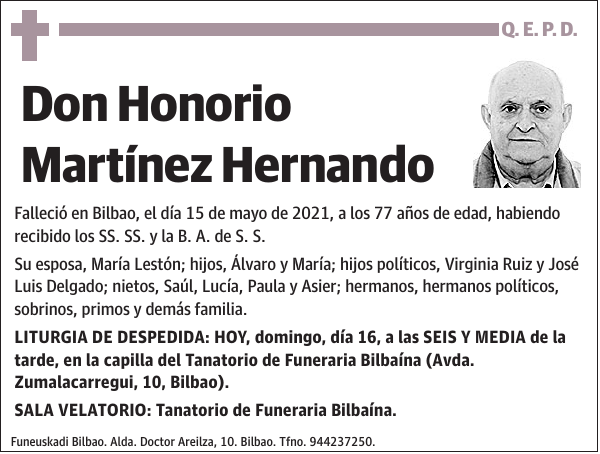 Honorio Martínez Hernando