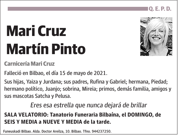 Mari Cruz Martín Pinto