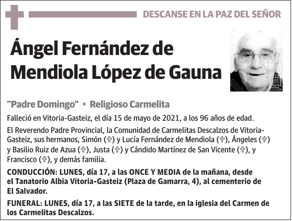 Ángel Fernández de Mendiola López de Gauna