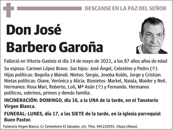 José Barbero Garoña