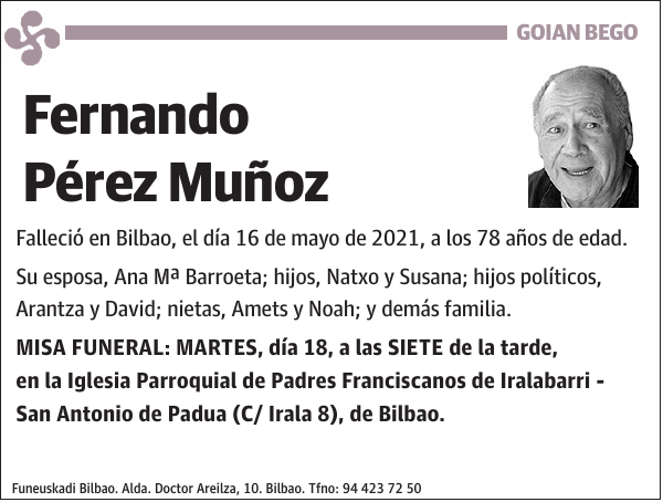 Fernando Pérez Muñoz