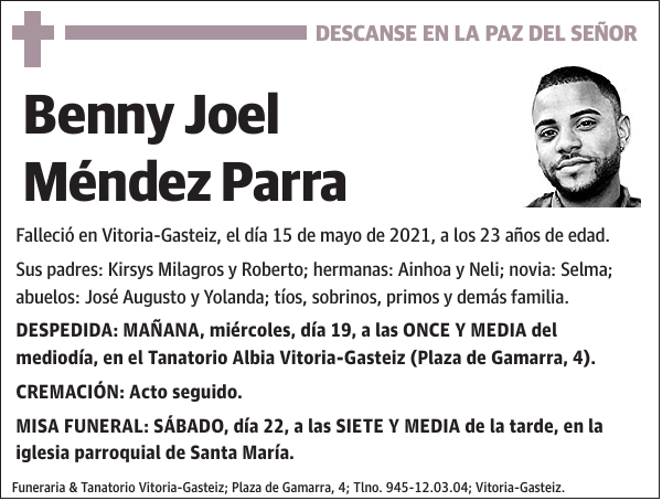 Benny Joel Méndez Parra