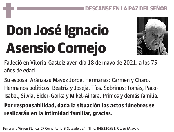 José Ignacio Asensio Cornejo