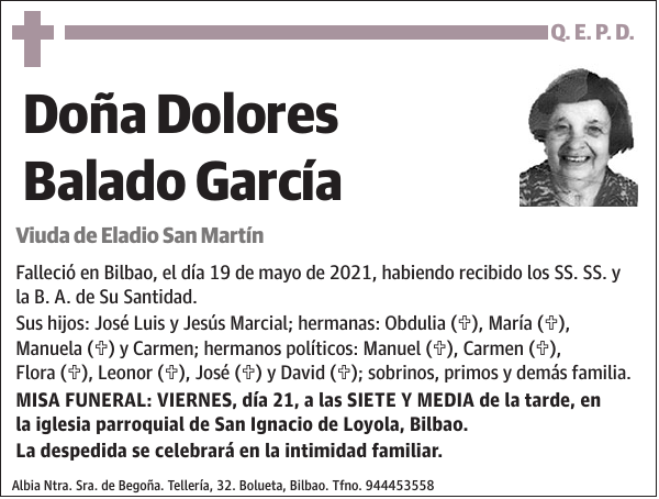 Dolores Balado García