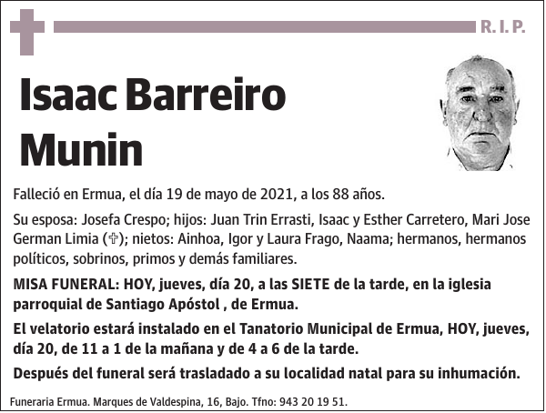 Isaac Barreiro Munin