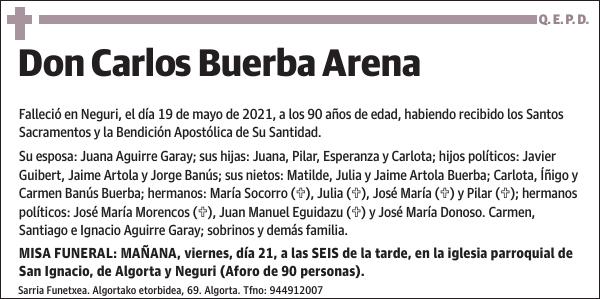 Carlos Buerba Arena