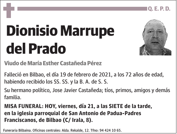 Dionisio Marrupe del Prado