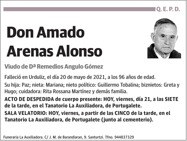 Amado Arenas Alonso