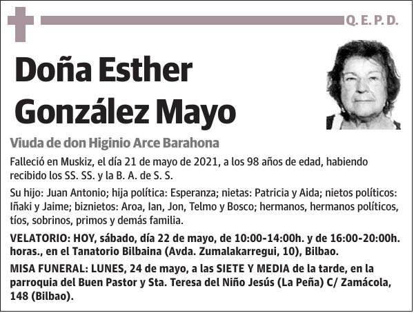 Esther González Mayo