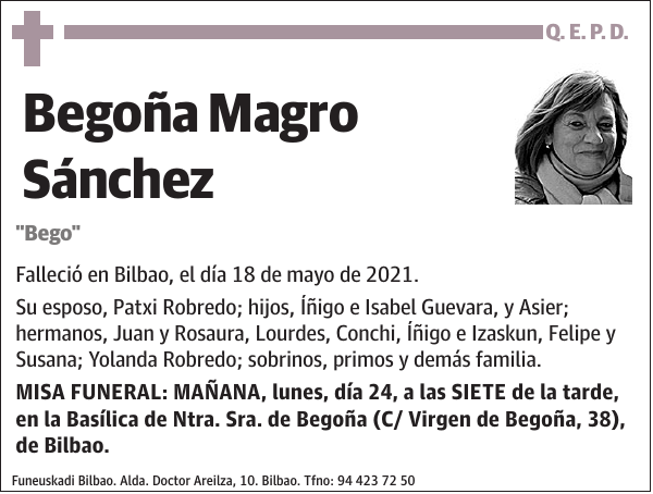 Begoña Magro Sánchez