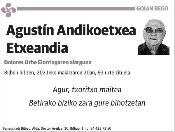 Agustín Andikoetxea Etxeandia