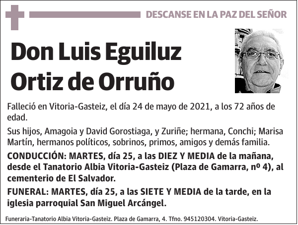 Luis Eguiluz Ortiz de Orruño