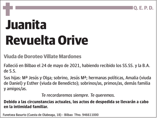 Juanita Revuelta Orive