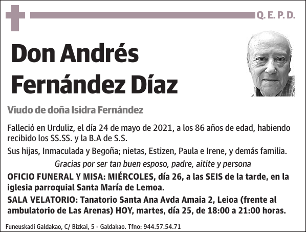 Andrés Fernández Díaz