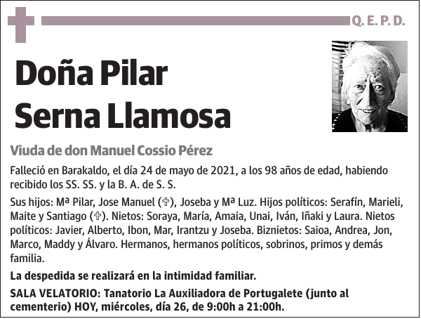 Pilar Serna Llamosa