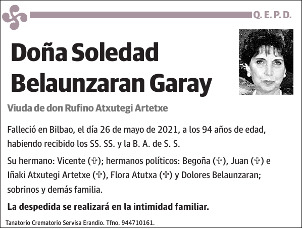 Soledad Belaunzaran Garay