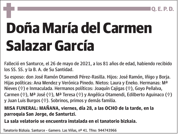 María del Carmen Salazar García