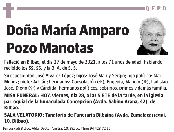 María Amparo Pozo Manotas