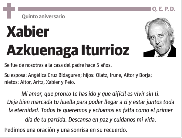 Xabier Azkuenaga Iturrioz