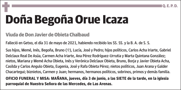 Begoña Orue Icaza