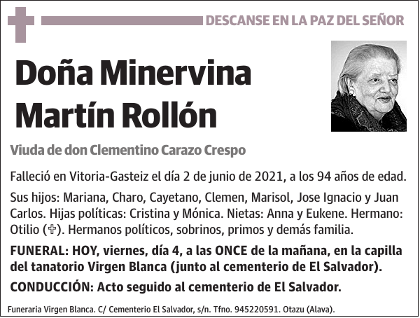 Minervina Martín Rollón