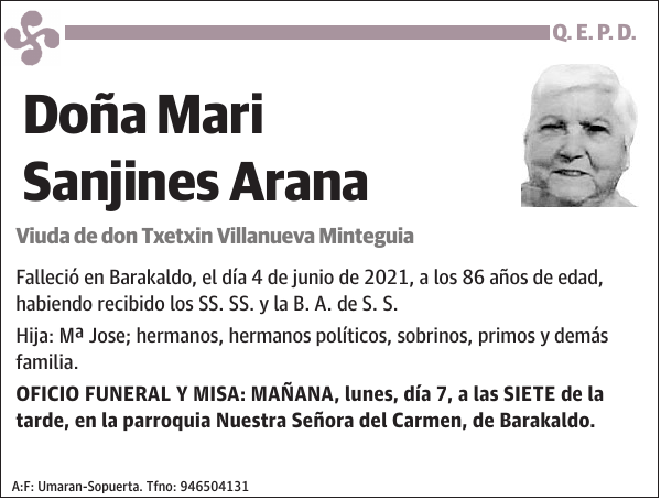 Mari Sanjines Arana