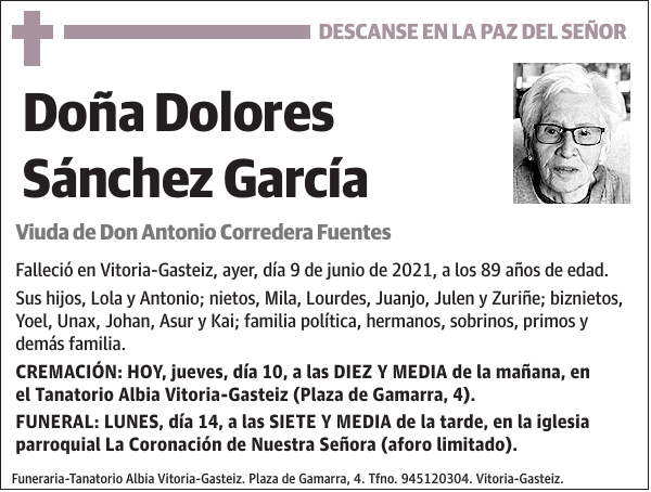 Dolores Sánchez García