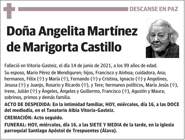 Angelita Martínez de Marigorta Castillo