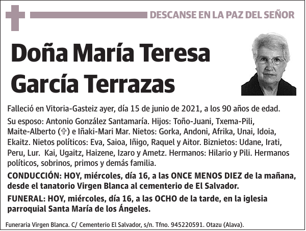 María Teresa García Terrazas