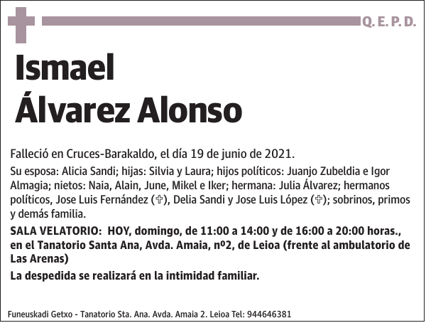 Ismael Álvarez Alonso