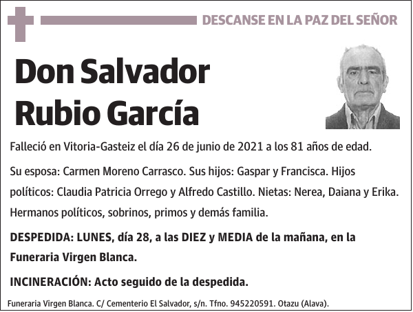 Salvador Rubio García