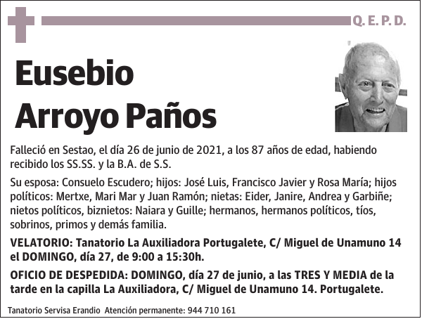 Eusebio Arroyo Paños