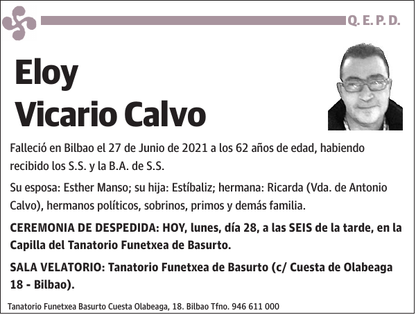 Eloy Vicario Calvo