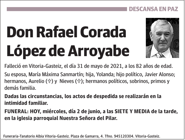 Rafael Corada López de Arroyabe