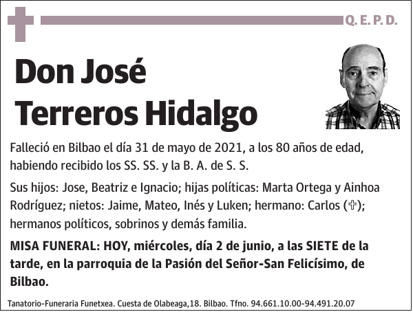 José Terreros Hidalgo