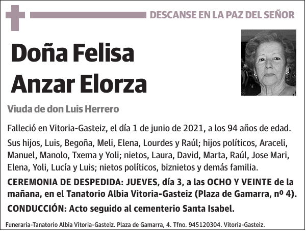 Felisa Anzar Elorza