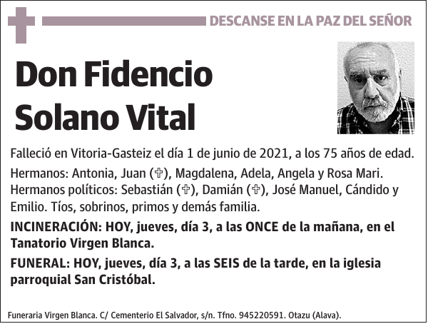 Fidencio Solano Vital