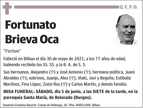 Fortunato Brieva Oca