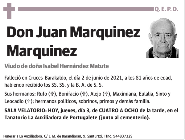 Juan Marquinez Marquinez