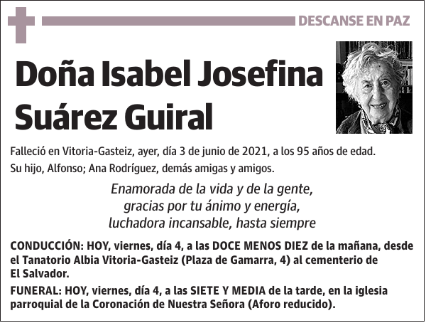 Isabel Josefina Suárez Guiral